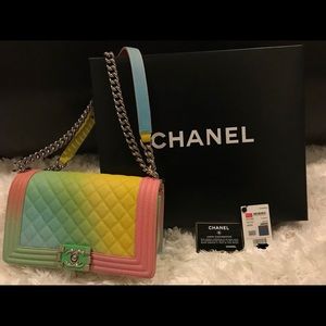 **AUTHENTIC CHANEL BOY BAG**